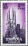 Spain 1960 Philately 2,50 Ptas Brown & Violet Edifil 1283. España 1960 1283. Uploaded by susofe